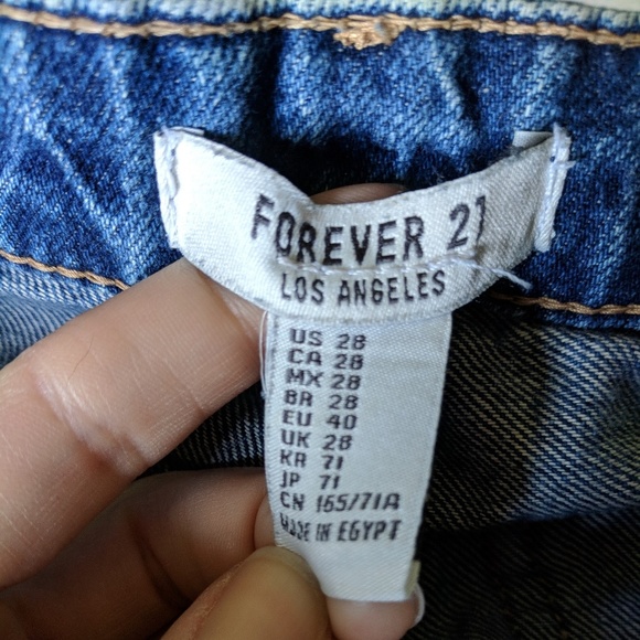 Torn Fashion Mom Jeans Straight Leg Boyfriend - Picture 5 of 5